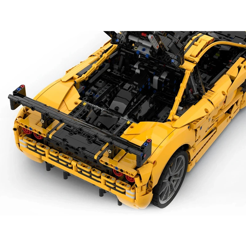 1992 3427 Pcs 1:8 Technical McLaren F1 #42172 MOC Building Blocks Sports Car Set