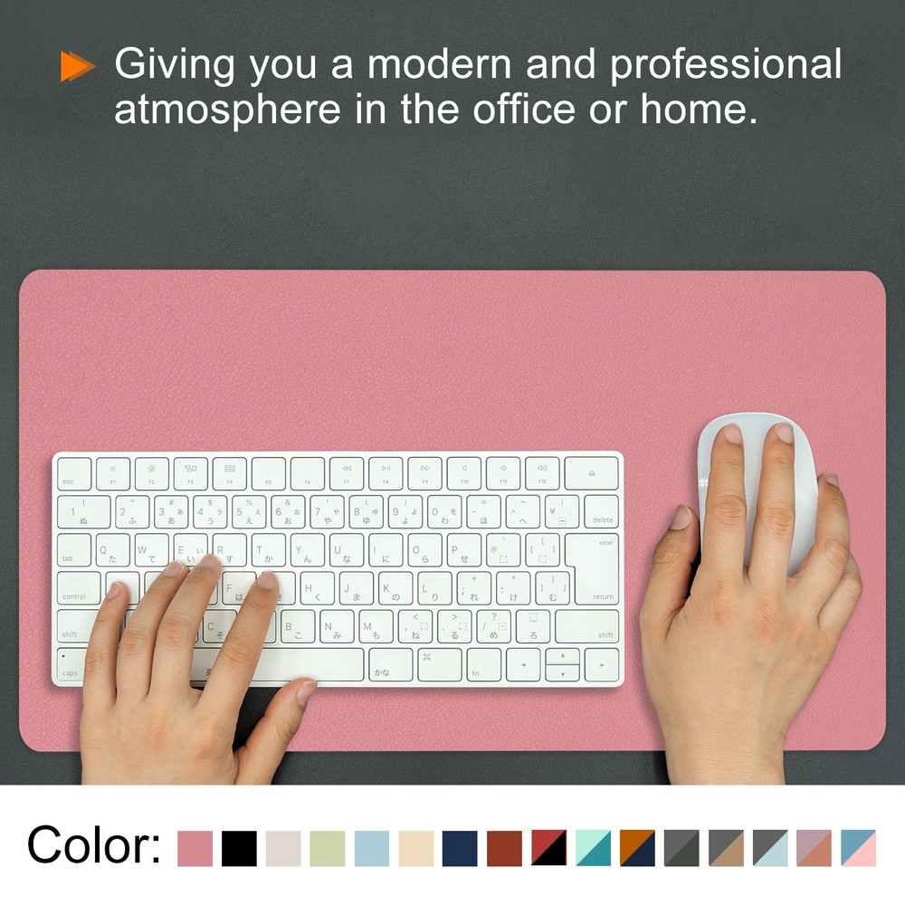 1Pcs 24"x12" Desk Mat Protector Gray
