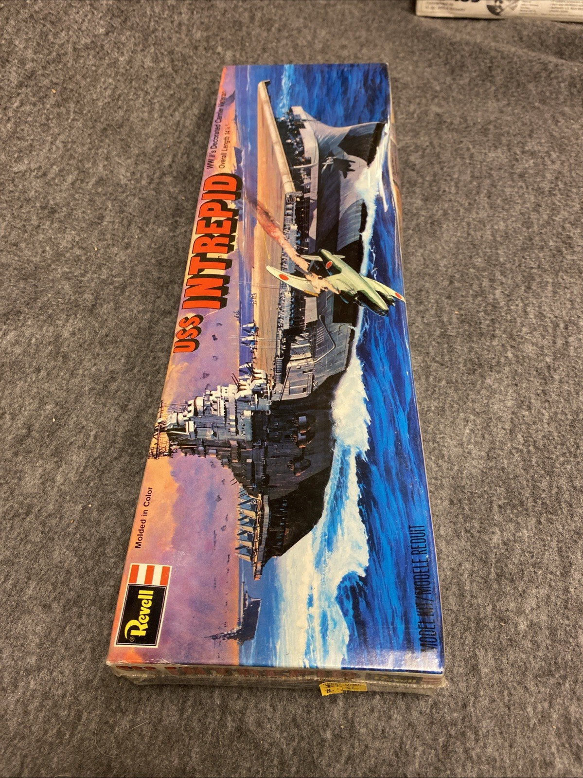 1969 Revell USS Missouri H-300 20”1977 PT-109 1/72 1972 USS Intrepid 1/720