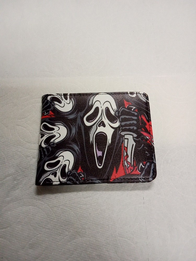 Scream Print Bi-Fold Wallet