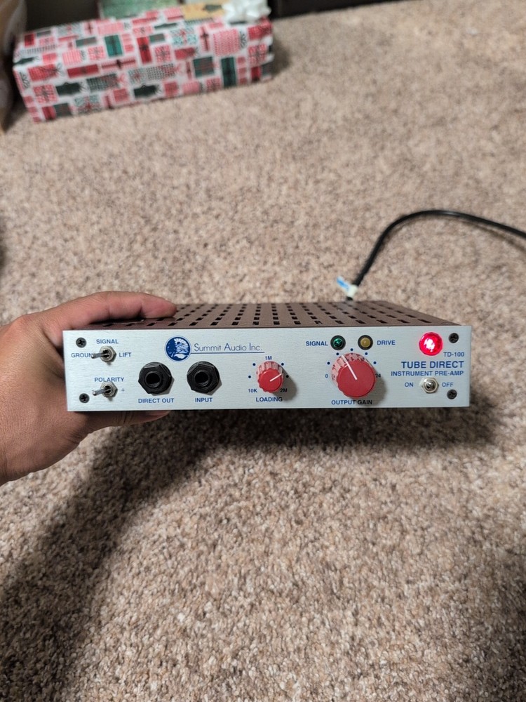 Summit Audio Td-100 Studio Guitar Preamp