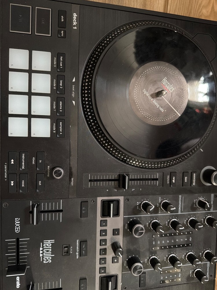 Hercules DJControl Inpulse T7 2-Deck Motorized DJ Controller with Serato Lite