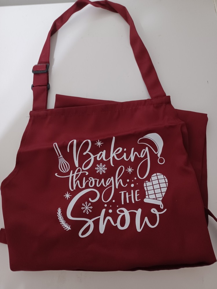 Baking Through The SNOW apron