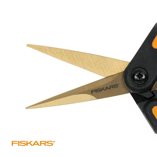 6 in. Titanium Micro-Tip Pruning Shears with Softgrip Handles (2-Pack)