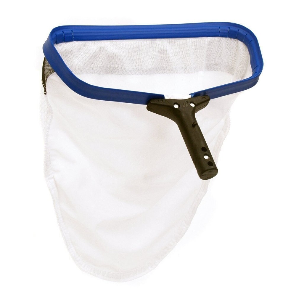 Purity Pool SSSLT Spa Scoop 14-Inch Leaf Rake, Silt Model, White