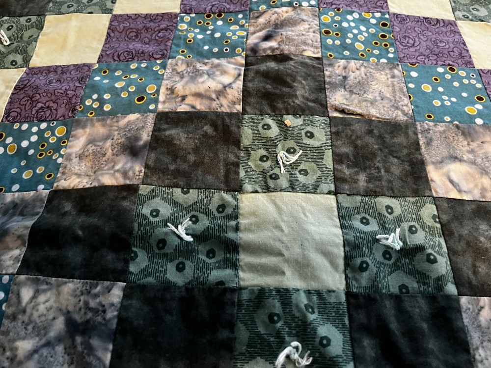Handmade Quilt 29" x 39"