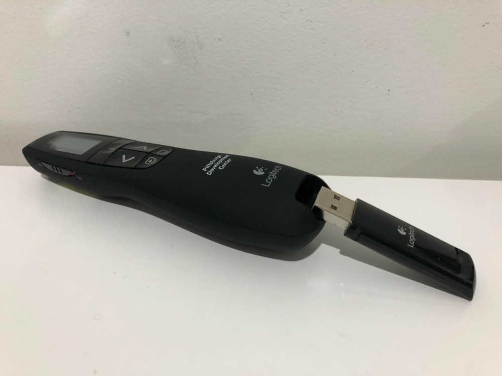 Logitech Wireless R800 Laser & Presentation Remote Control - Black