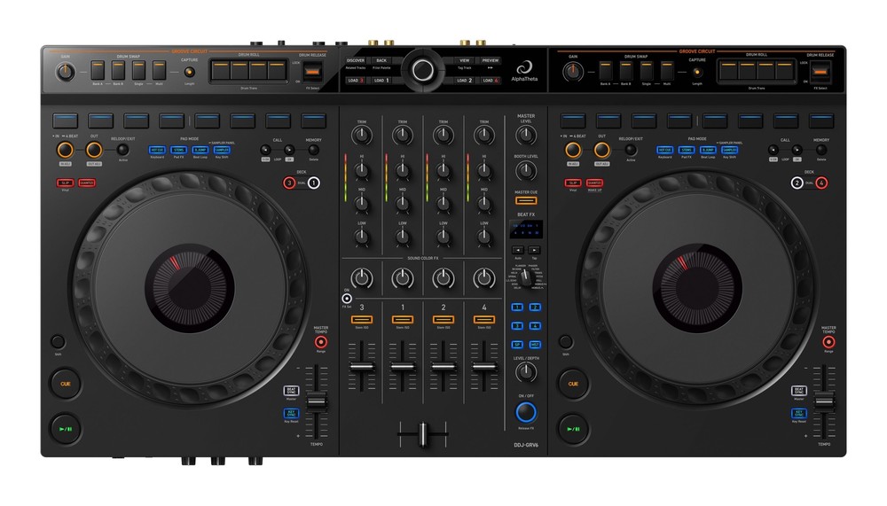 AlphaTheta DDJ-GRV6 DJ controller