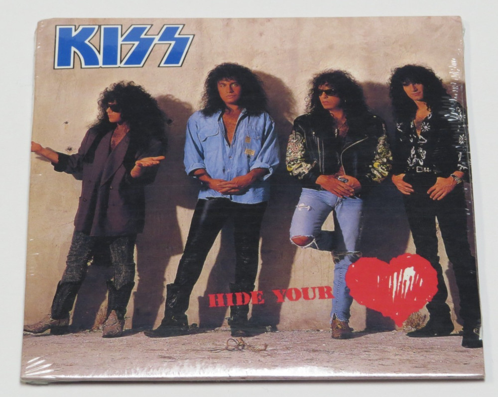 KISS HIDE YOUR HEART SEALED CD SINGLE OFFICIAL MERCURY 1989
