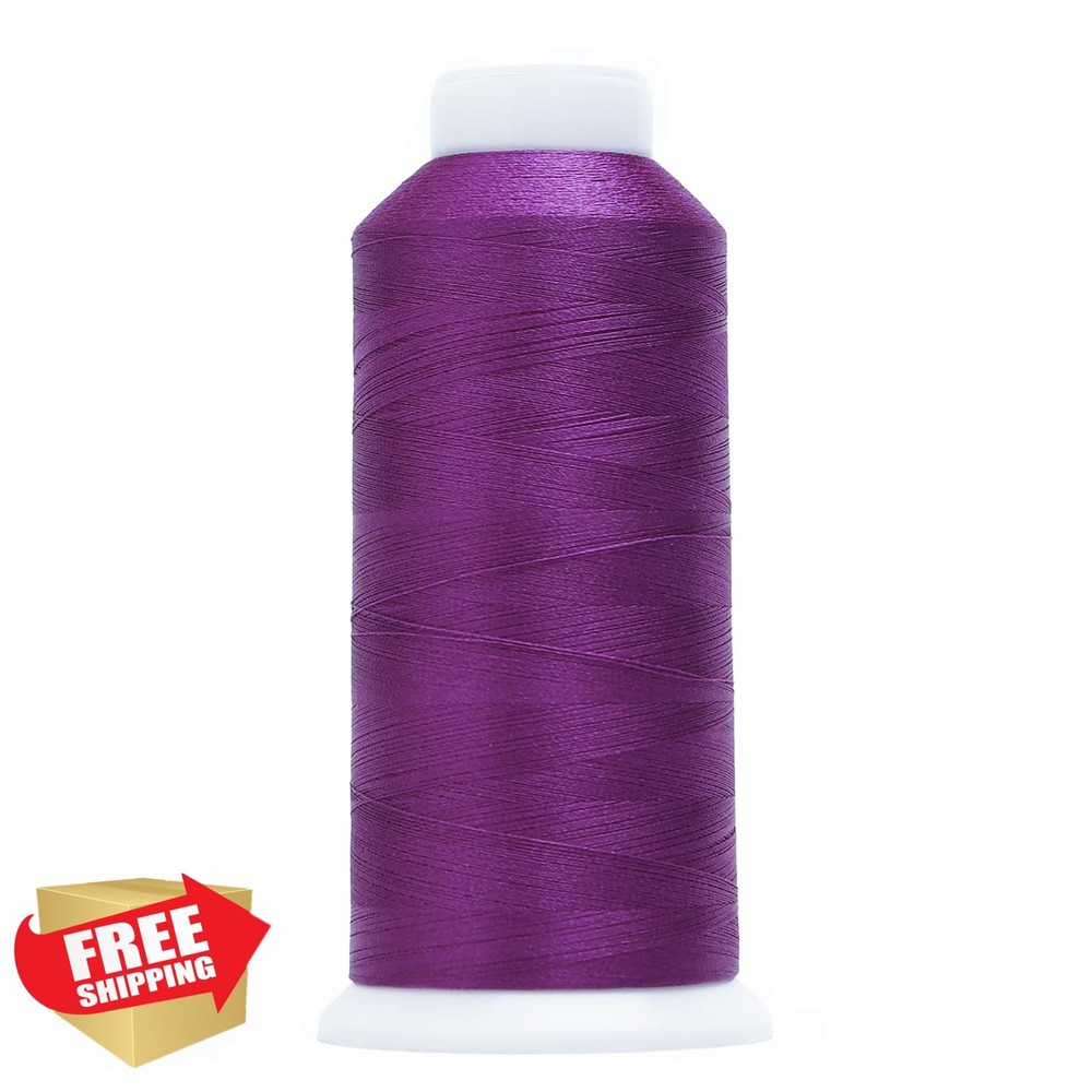 AMOHilos 40WT Polyester Embroidery Thread, 4000M Lilac