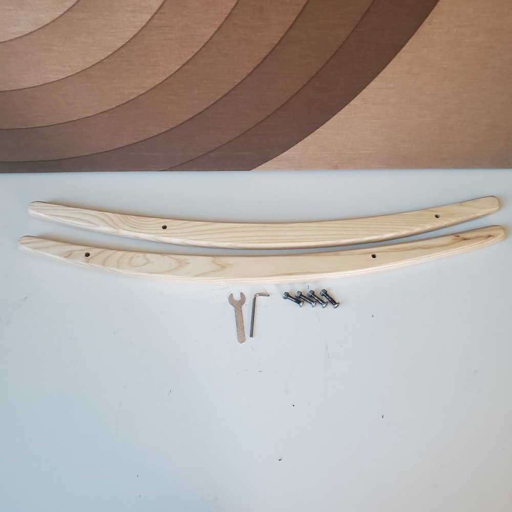 Replacement MAPLE ROCKER runners for Eames Herman Miller Rocking base Shells