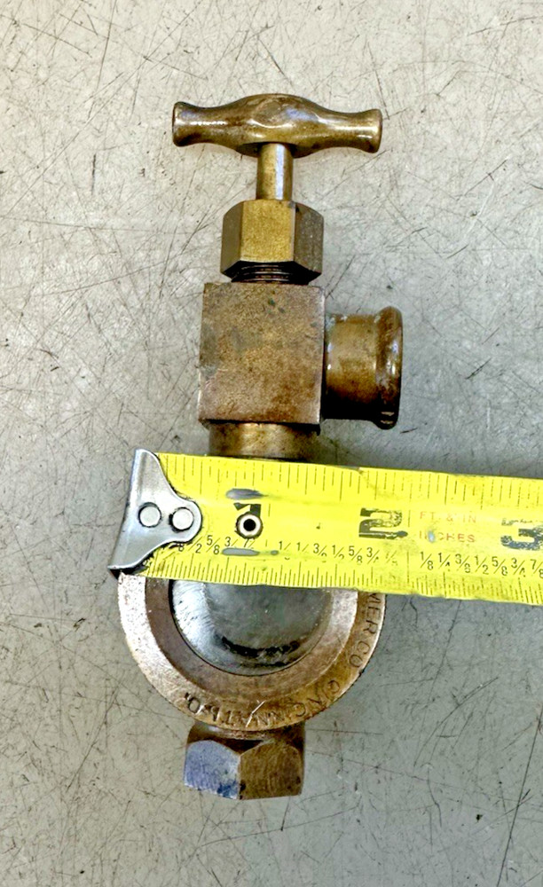 LUNKENHEIMER DRIP SIGHT OILER Brass Lubricator or Old Gas Engine