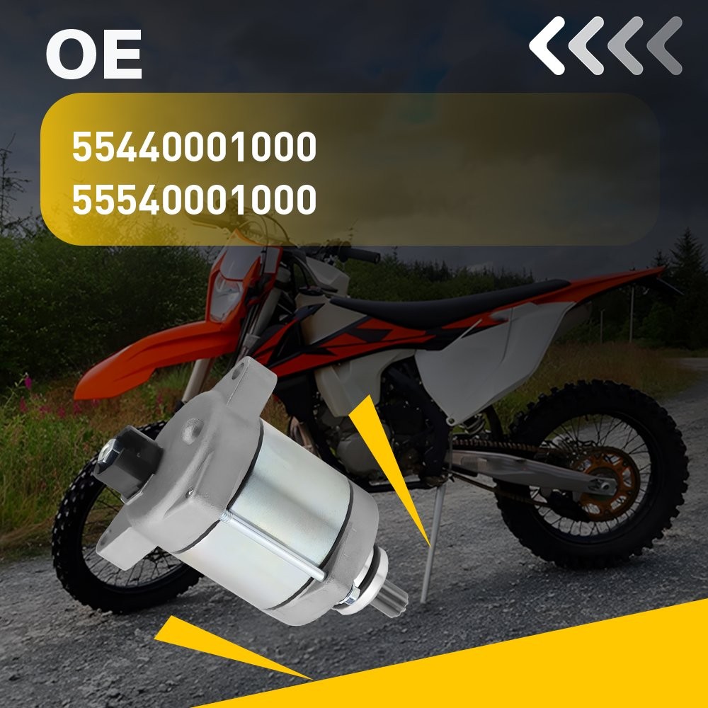 OE# 55440001000/ 55540001000 Starter Motor for KTM 250 300 XC-W TPI 2017-2023