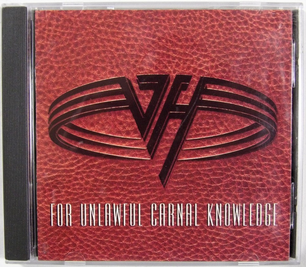 Michael Anthony Van Halen Signed For Unlawful Carnal Knowledge CD JSA Authentic