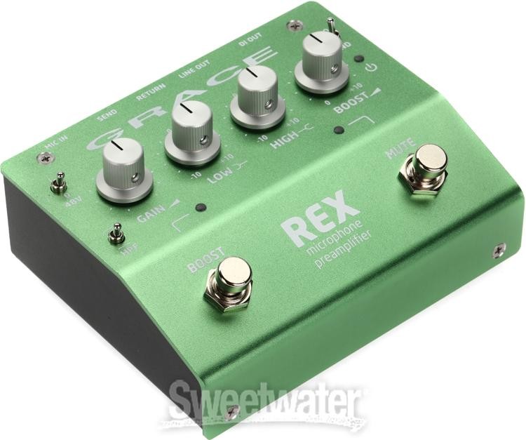 Grace Design REX Microphone Preamp Pedal with Boost