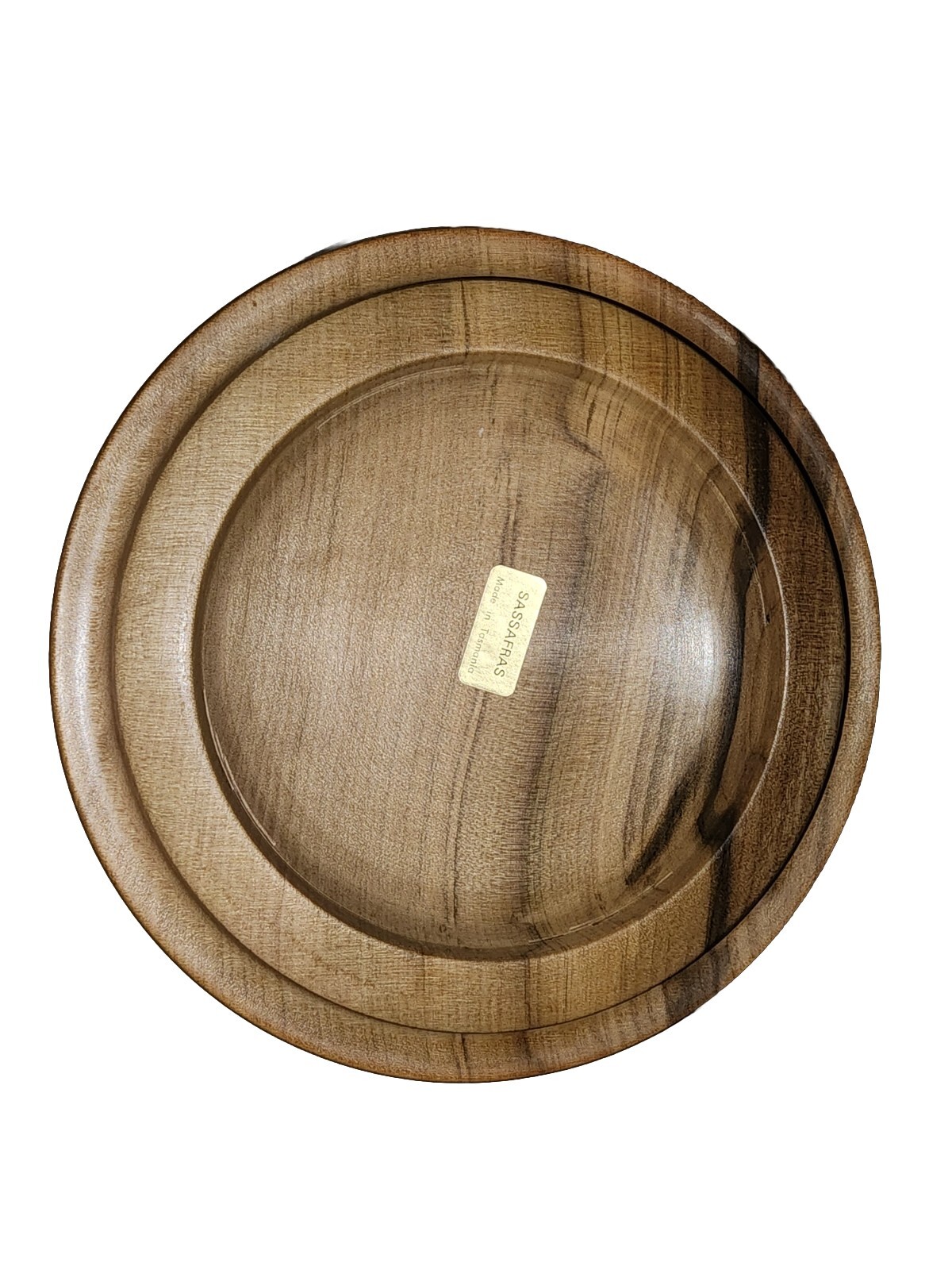 Beautiful Vintage MCM Wooden Vase And Bowls. (Set Of 3)