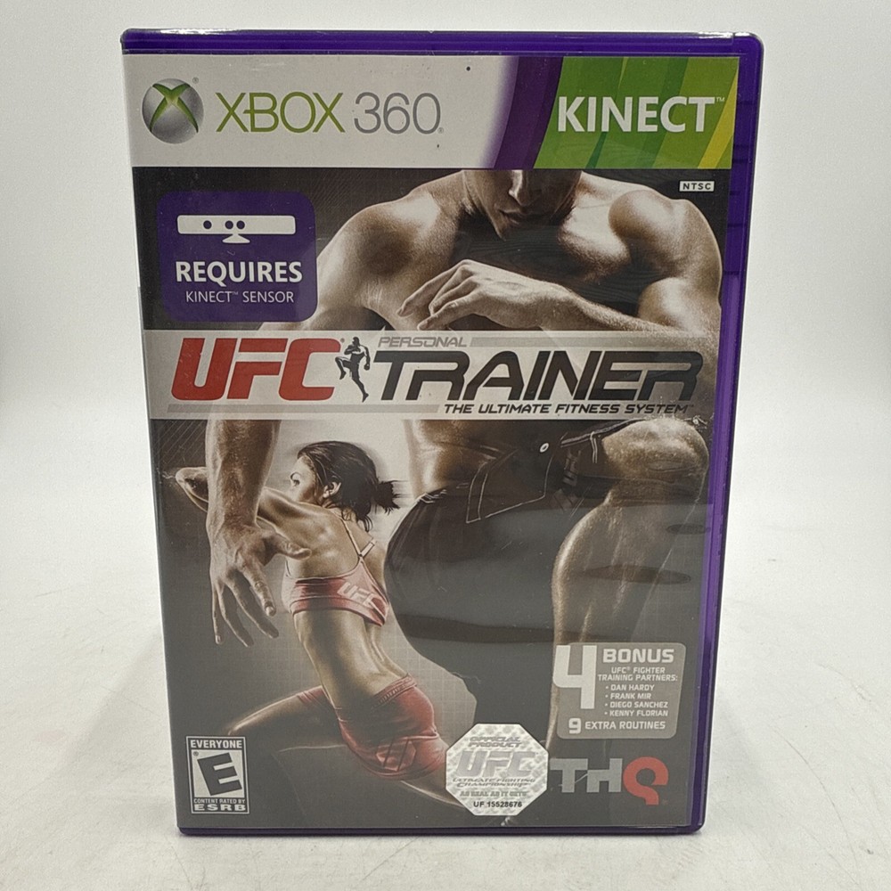 Xbox 360 Kinect Sensor Model 1414 with 6 Games Bundle -