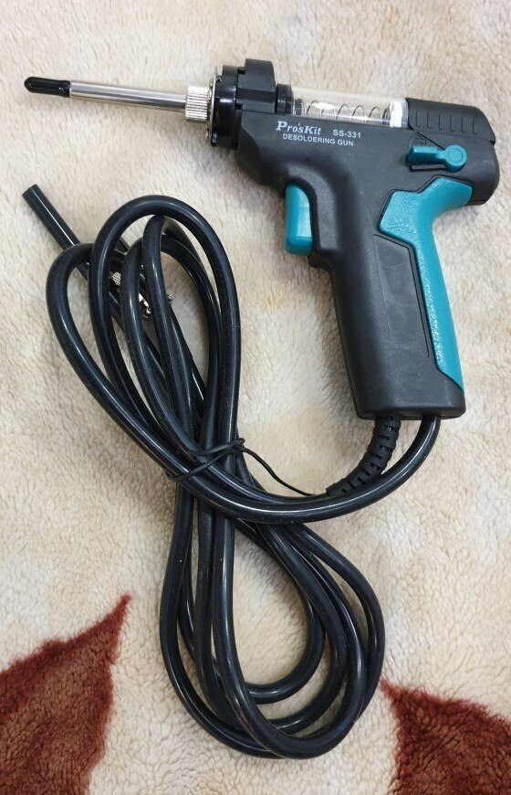 Desoldering Absorb Gun Electric Station SS-331H Tin Gun Suction Tin Pump Accesso