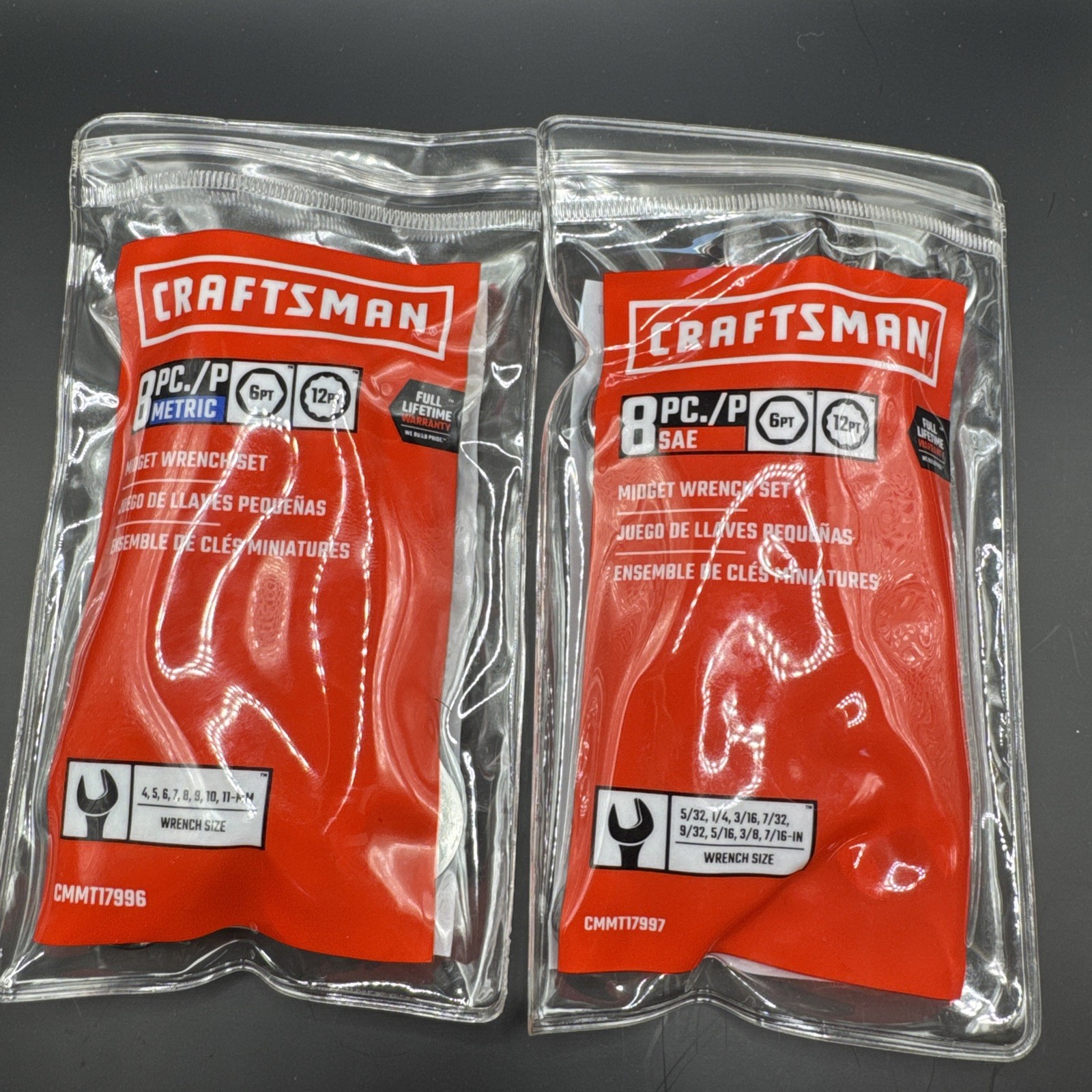 Craftsman 16 pc Mini SAE & METRIC Wrench Set