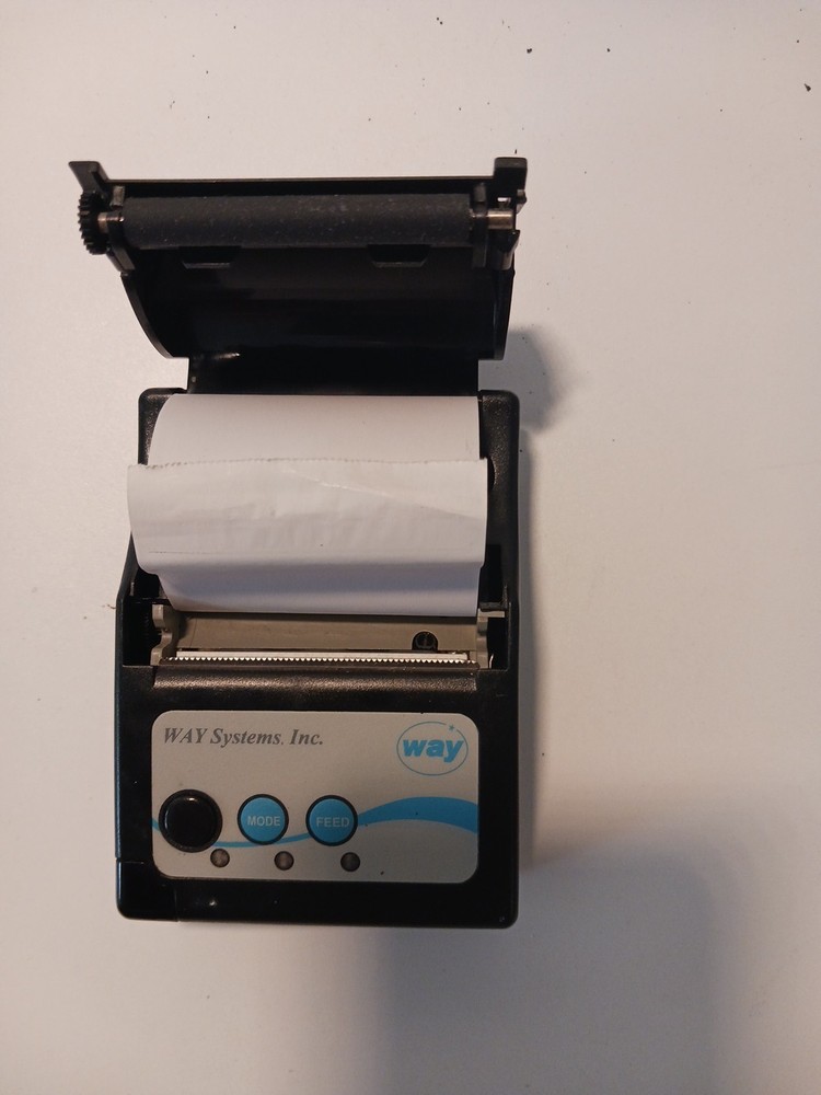 WAY SYSTEMS MOBILE PORTABLE THERMAL Printer Receipt Desktop