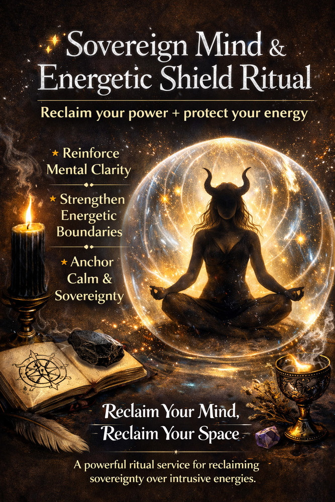 Sovereign Mind and Energetic Shield Ritual