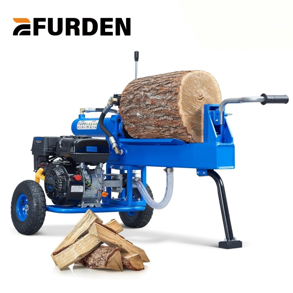 Efurden Gas Log Splitter Portable with 7 HP-4 Stroke Engine Log Splitter 209CC