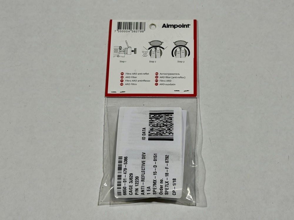 NEW Aimpoint M68-ARD KillFlash Red Dot Filter fits 30 mm