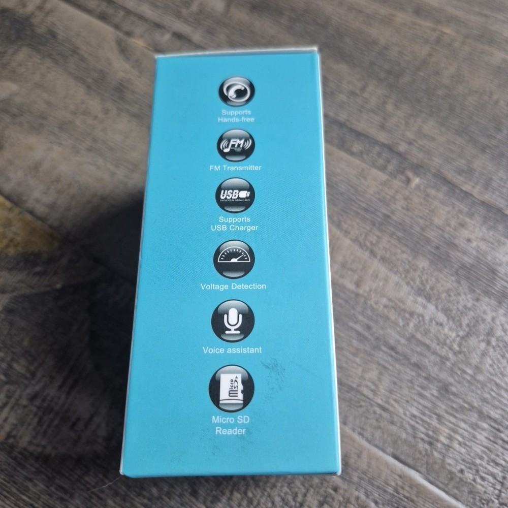 Car Charger Hands Free Calling FM Transmitter LED Display Quick Charger BC62