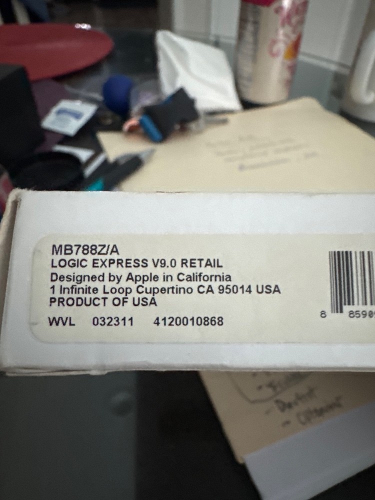 Apple Logic Express 9: Music Editing/Composing for Intel-based (Mac) retail key