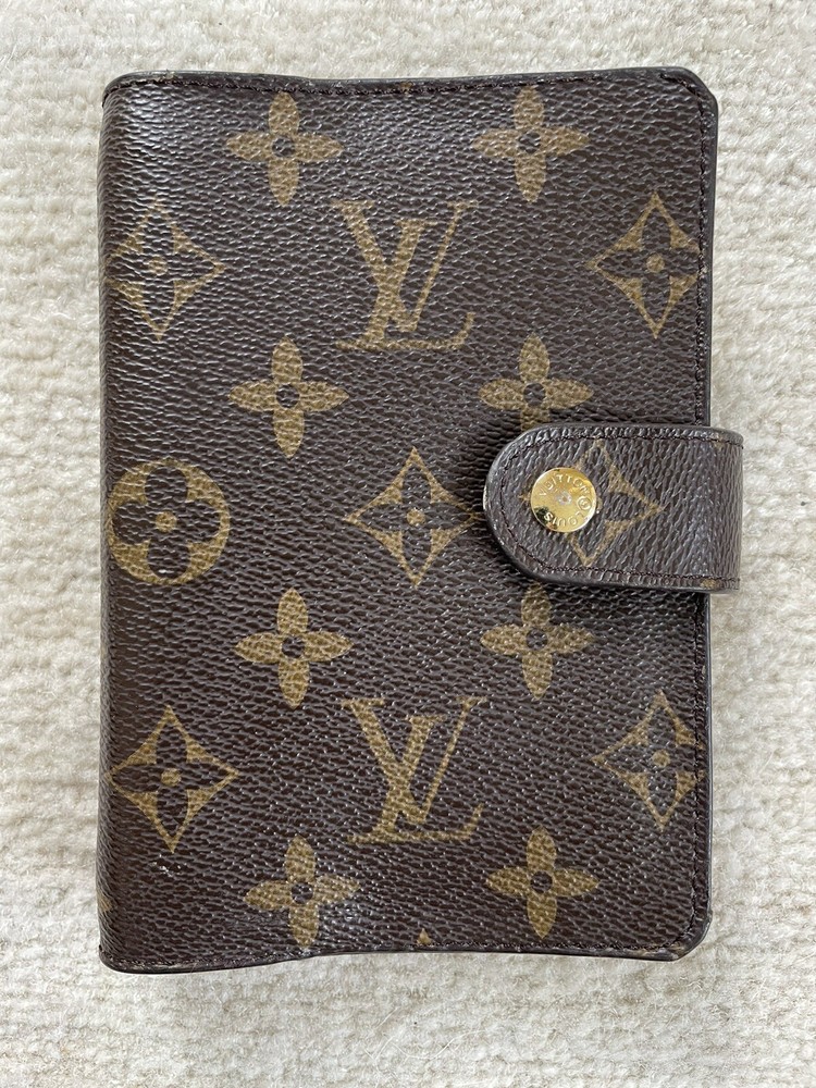 Authentic  Louis Vuitton Agenta Pm Address Book Notebook