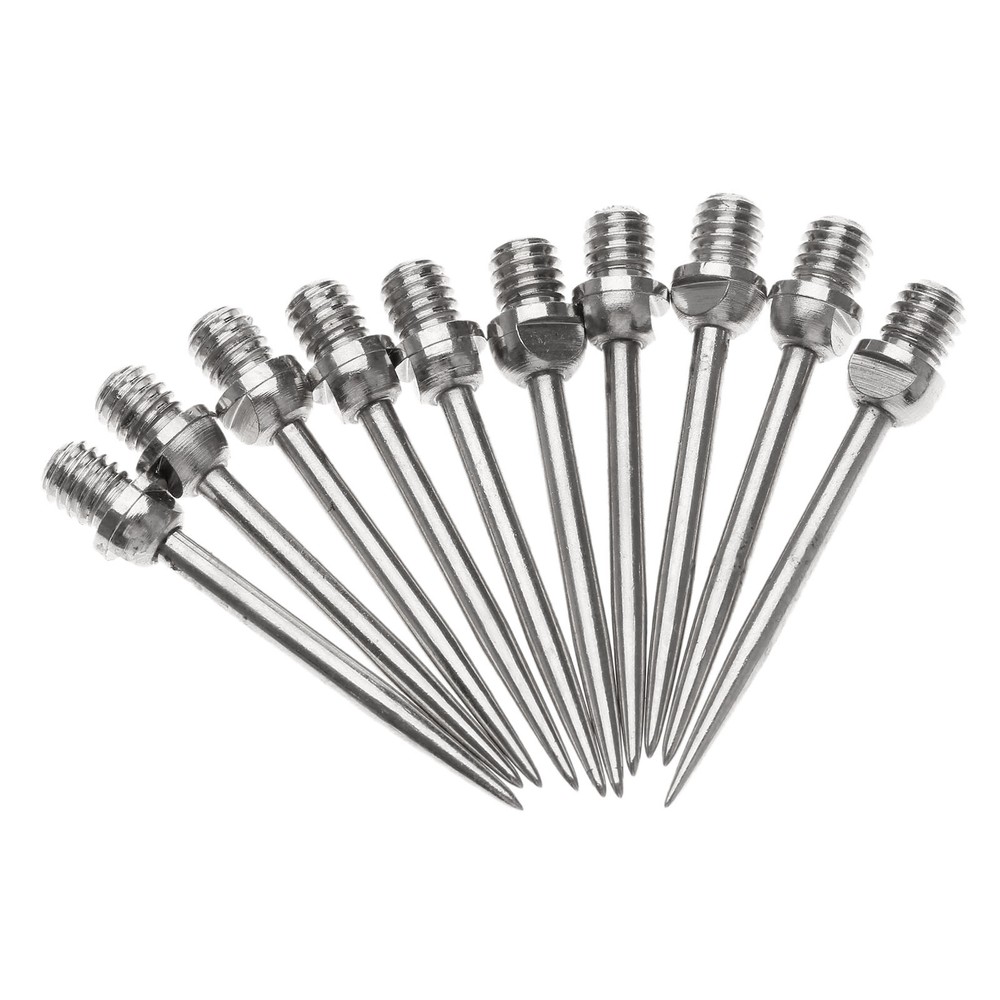 10Pc/Set Harrow Dart Steel Tip Replacement Conversion Dart Point Flight Shaft