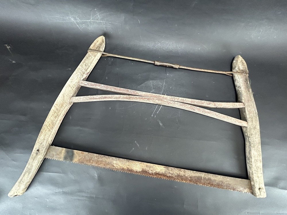 Antique Cross Cut Bow Saw 36"