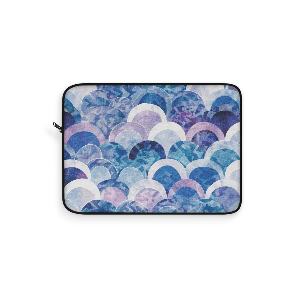 Ocean Waves Laptop Sleeve - Stylish Tech Accessory, Student Gift, Tablet Case