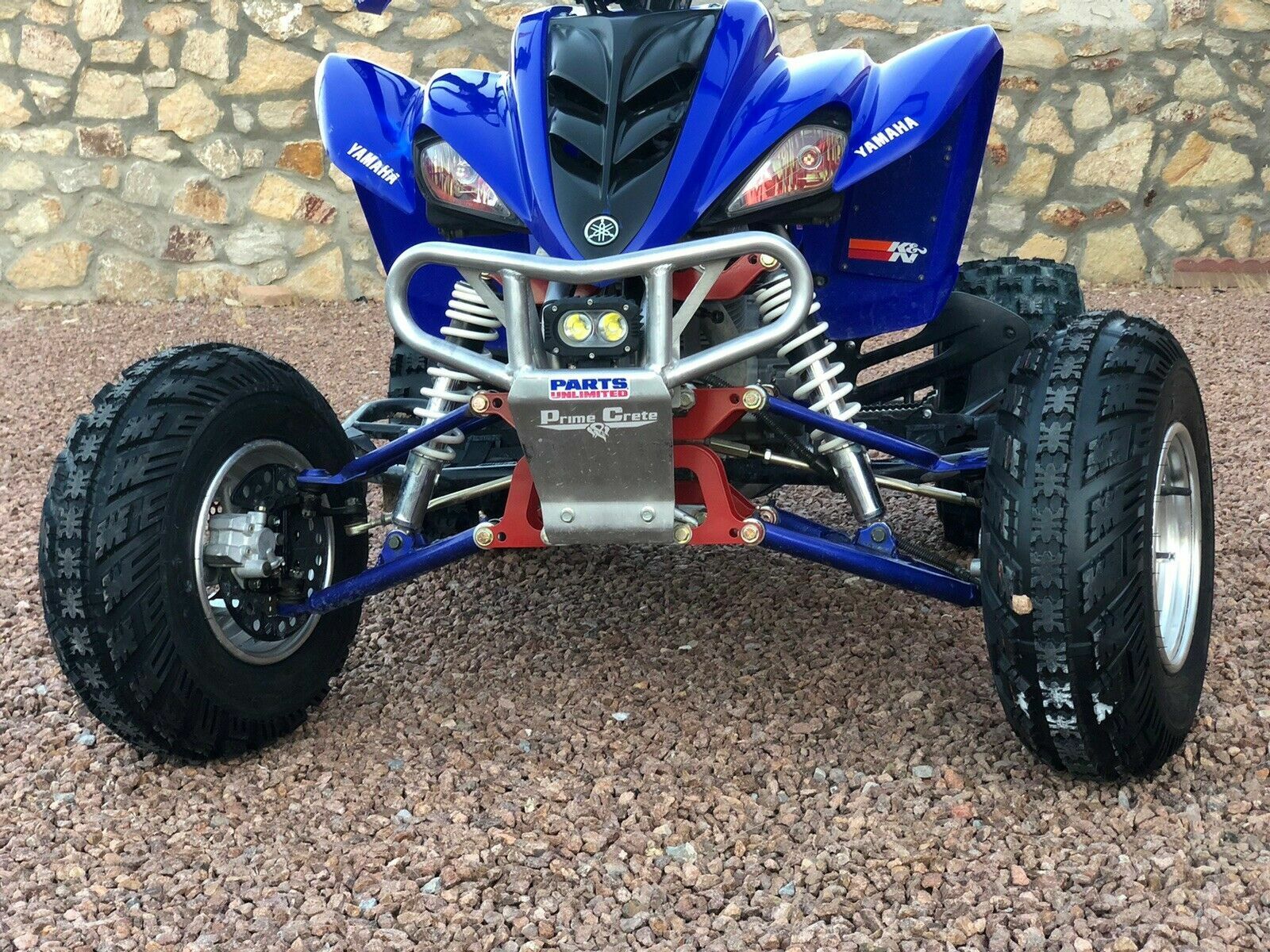 Yamaha Raptor 350 A-arms & Shocks Widening Kit + 4/115mm 3" Wheel Spacers