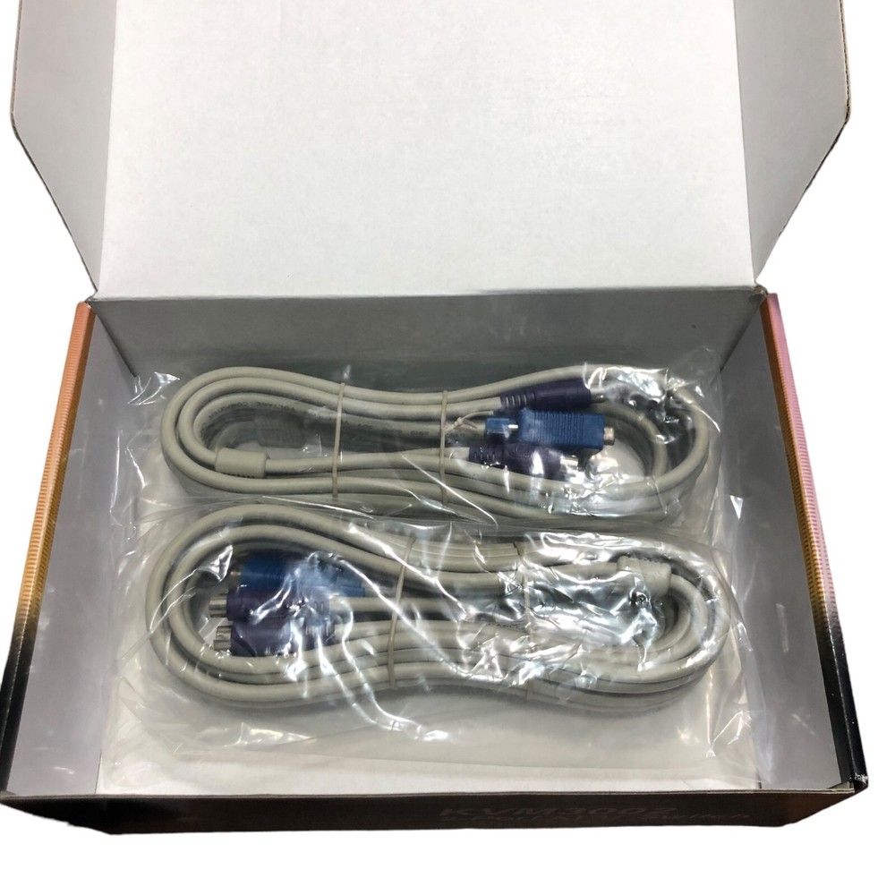 Zonet KVM3002 2-Port KVM Switch new in box