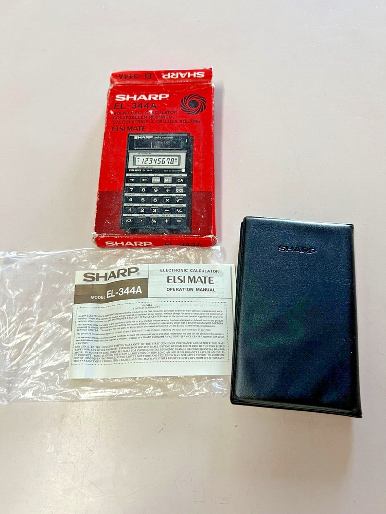 Sharp EL-344A Elsimate, new in box