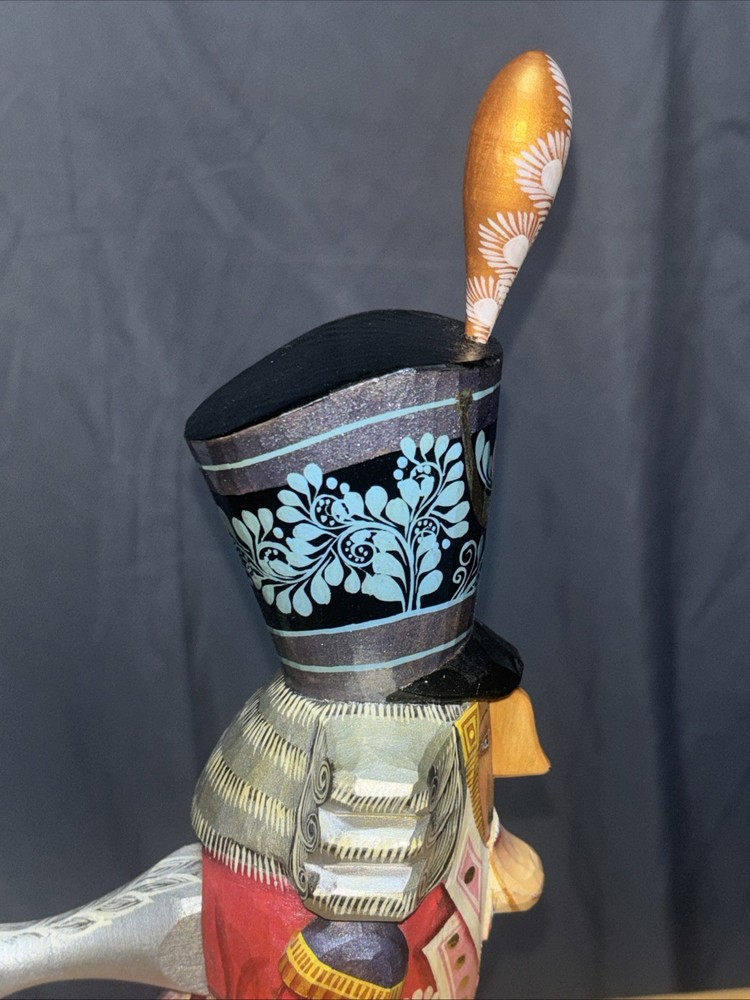 G. DeBrekht Masterpiece Collection Hand Carved Painted Nutcracker Signed Number