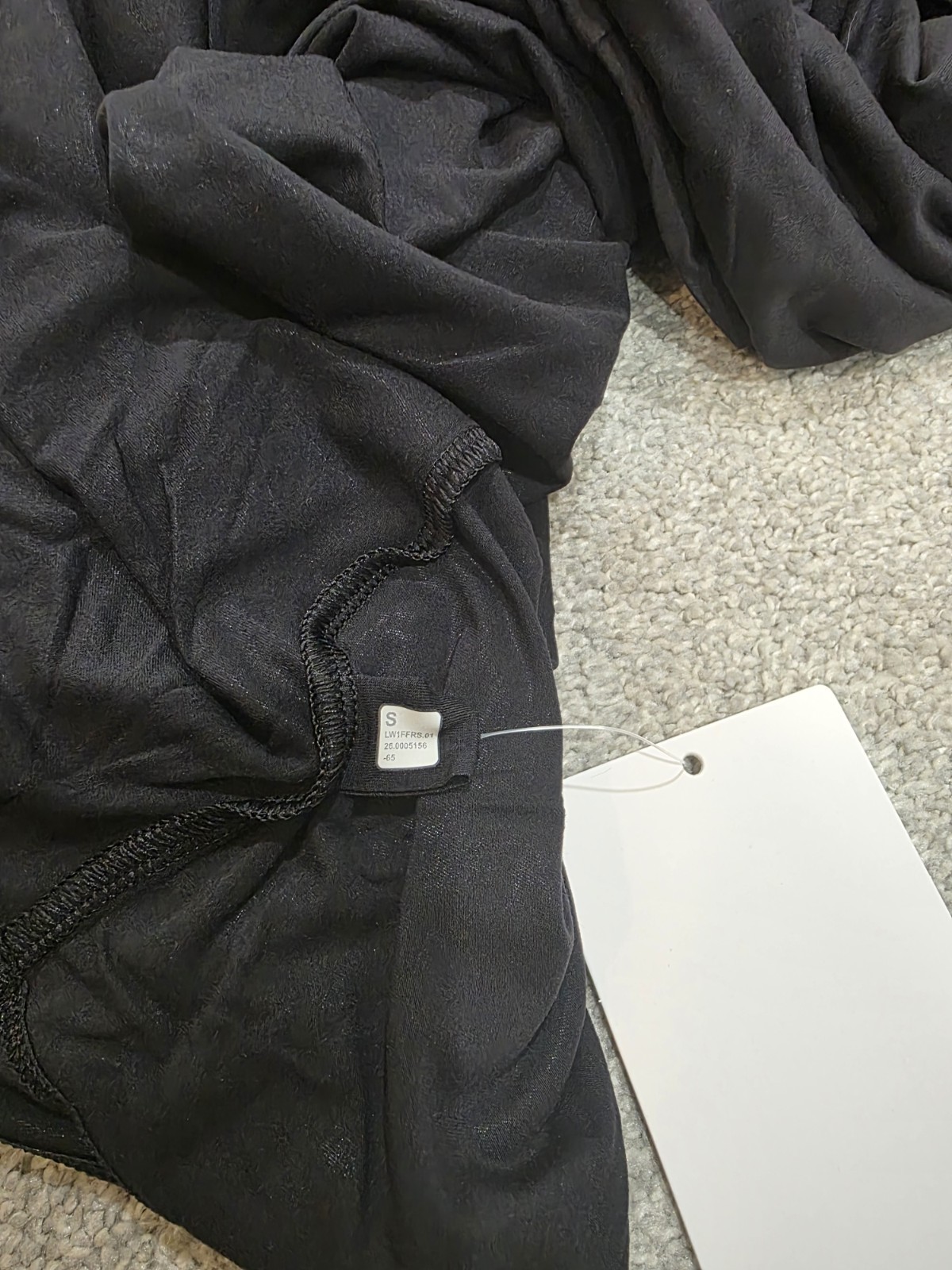 Lululemon 2-in-1 Maxi Dress Size S Color Black