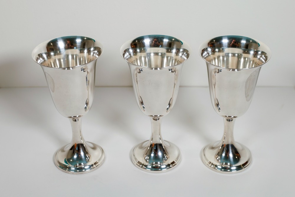 Silver Goblet - Newport Sterling 16352 - No Monogram