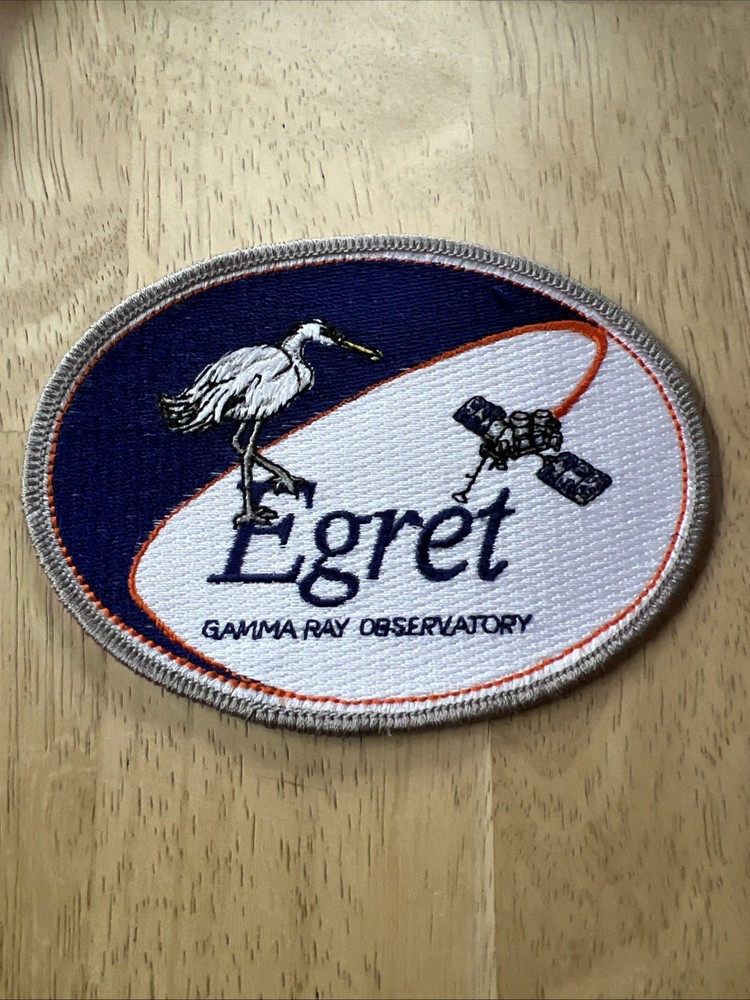 NASA Energetic Compton Gamma Ray CGRO Experiment Telescope EGRET Patch