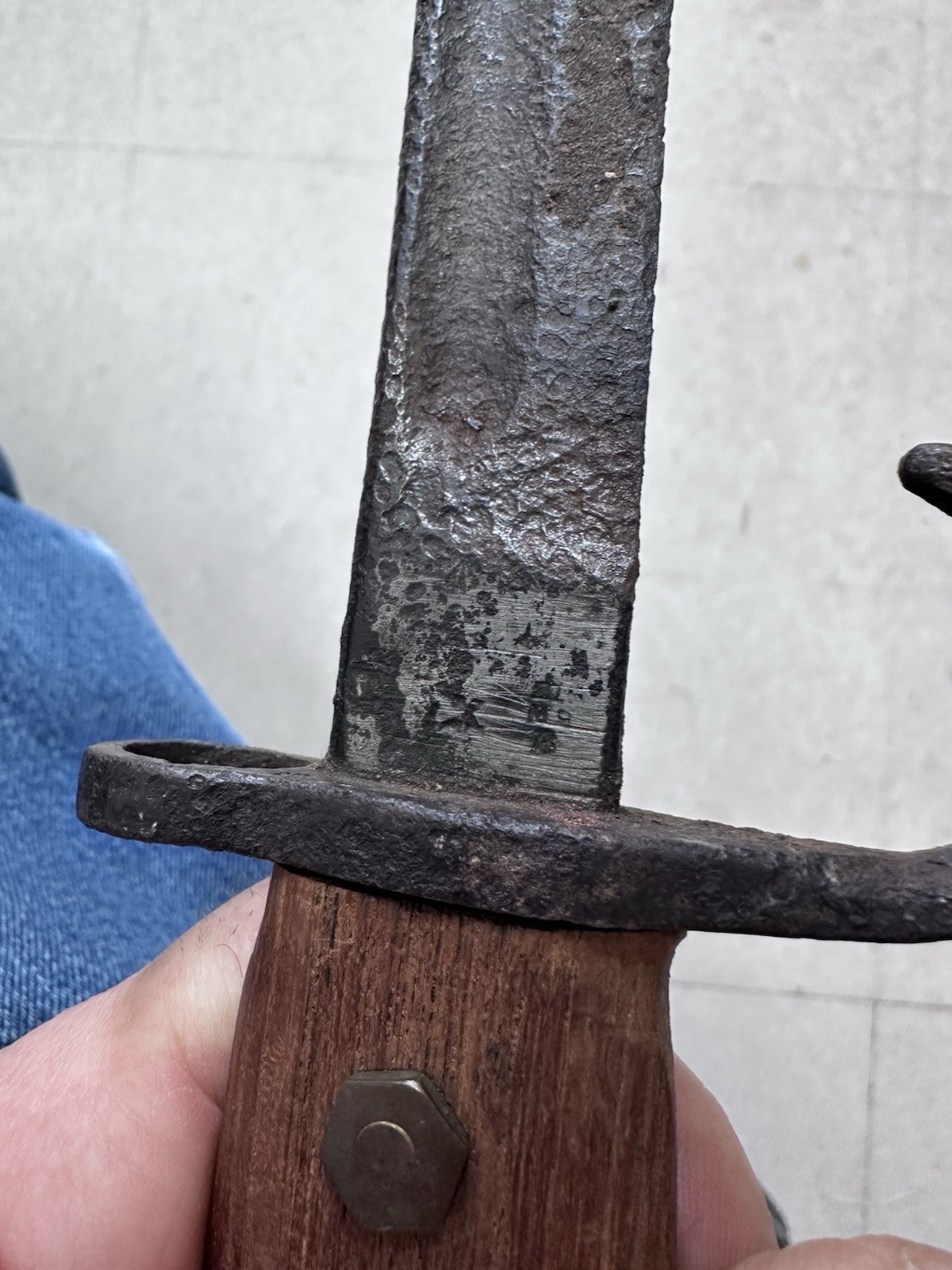 1907 Rifle Bayonet Knife DUG CONDITION