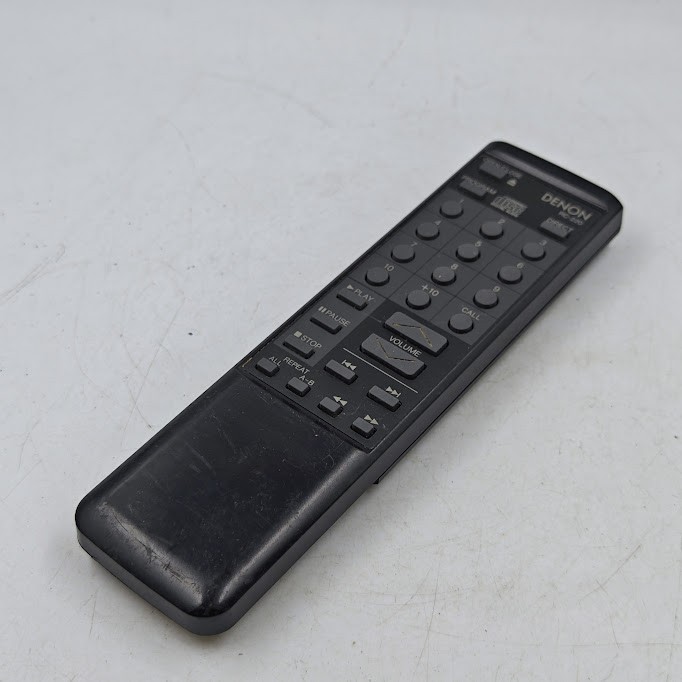 Denon RC-220 Remote Control - Missing Battery Cover, Used