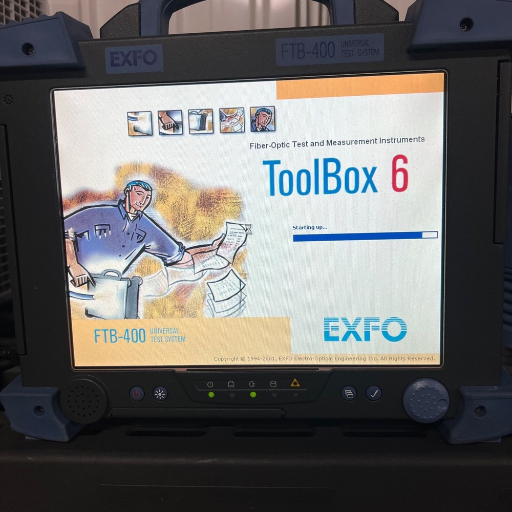 Exfo FTB-400 Universal Test System w/ FTB-5240 Optical Spectrum Analyzer Module