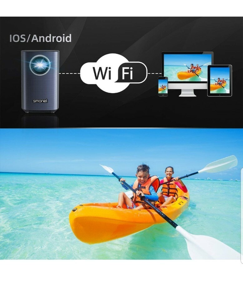 Smonet Smart Mini Projector good quality.