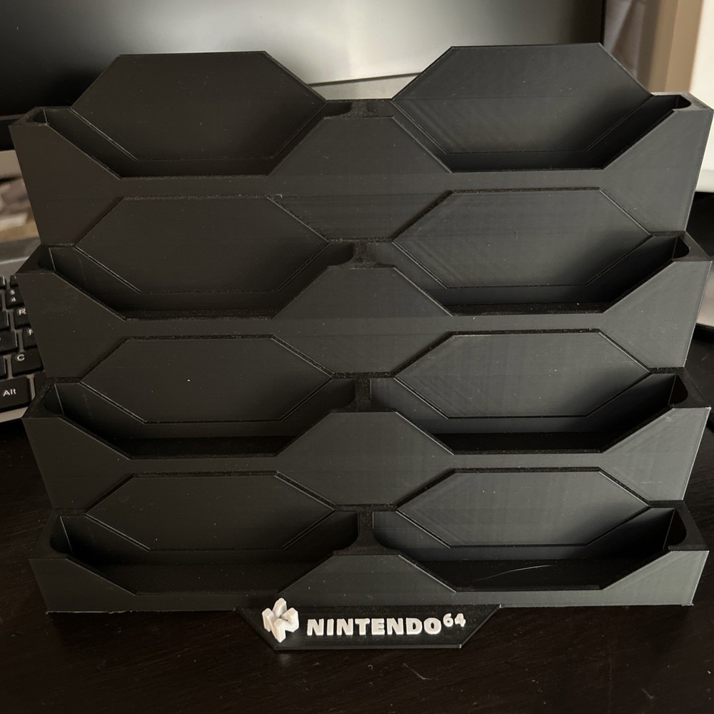 3D Printed N64 Game Display Stand