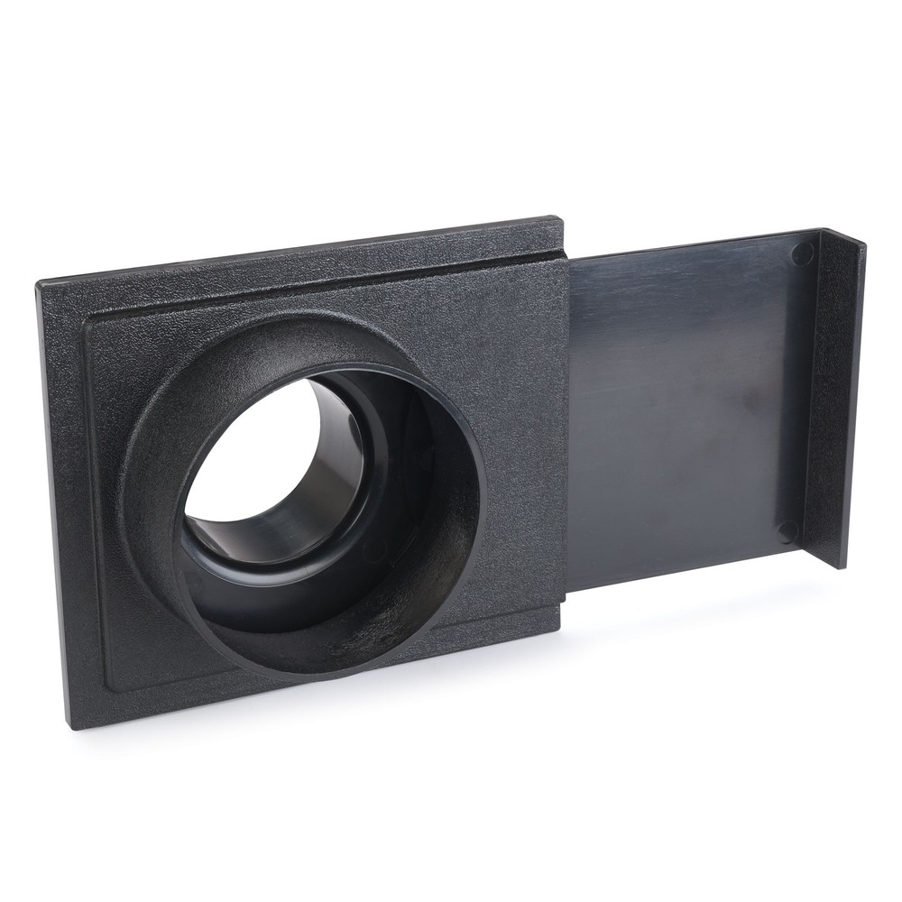 WOODRIVER Dust Connection 4" to 2-1/2" Basic Reducer Blast Gate Fitting