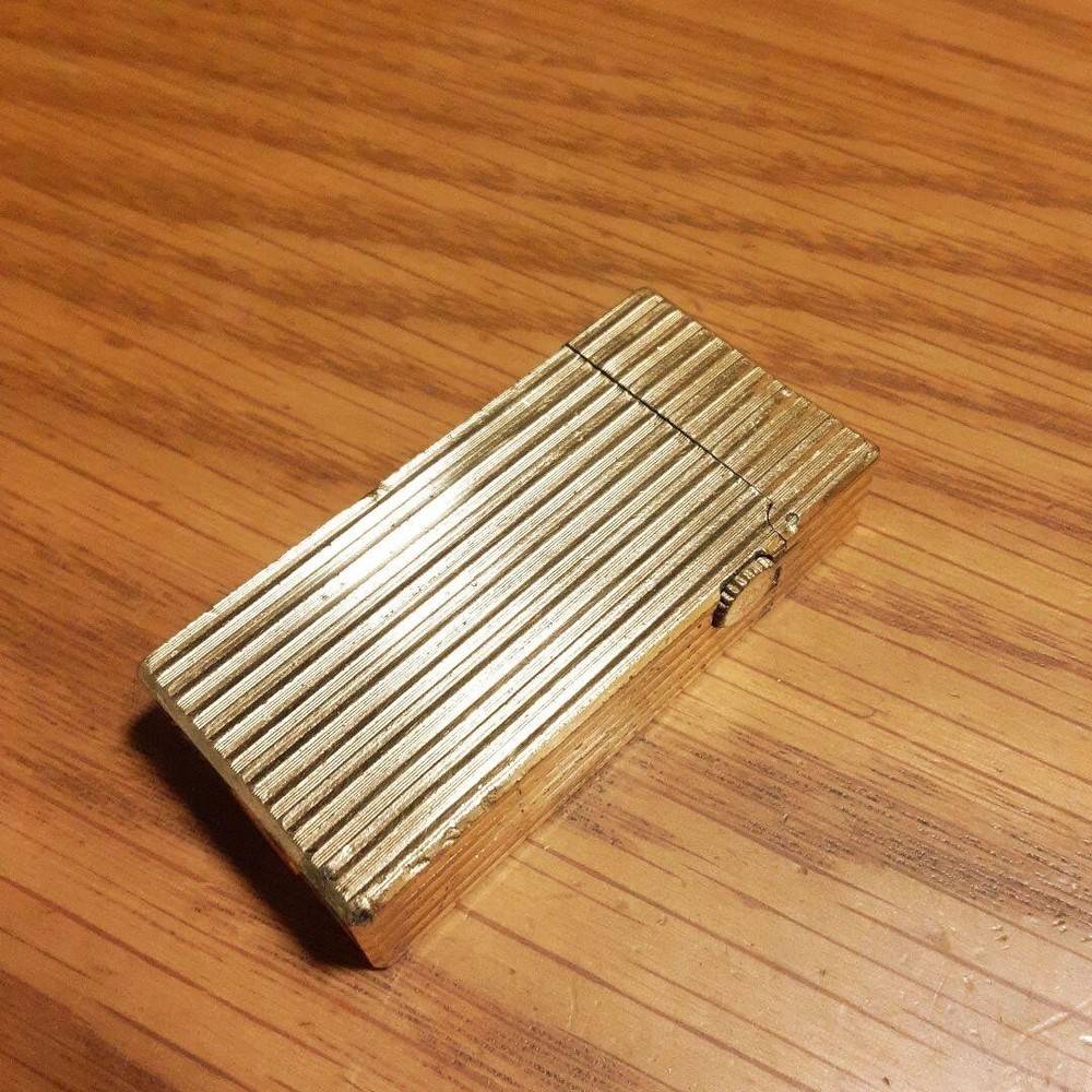 Working Dunhill 70 Rollagas lighter gold without box