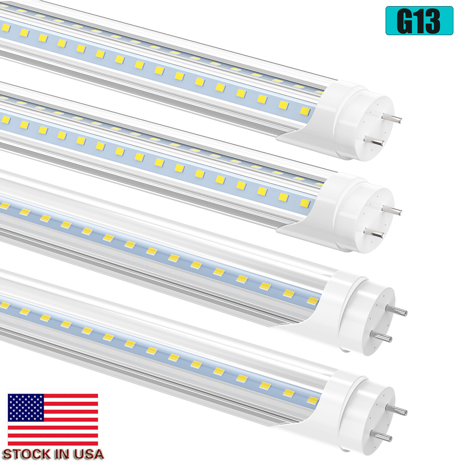 4 Foot LED Shop Lights F32T8 F40T12 G13 T8 22W 28W LED Tube Light Bulb 6000K ETL