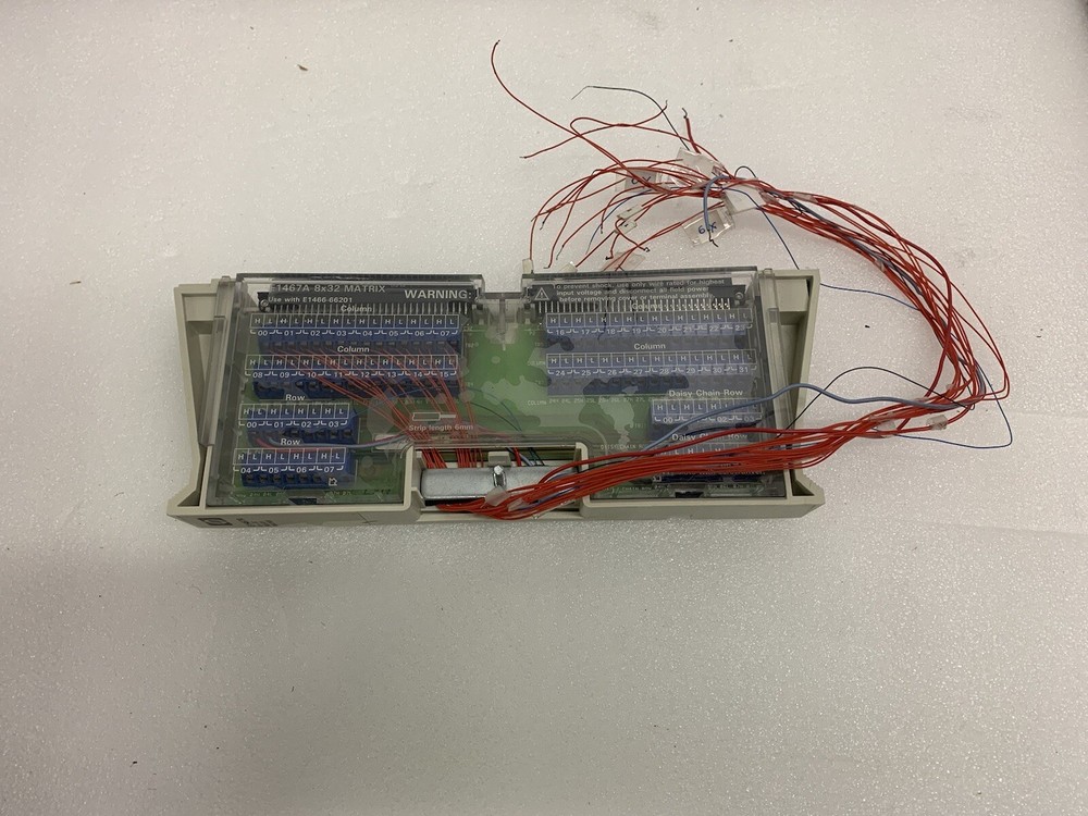 HP Agilent Keysight Relax Matrix Card E1467A VXI 8x 32