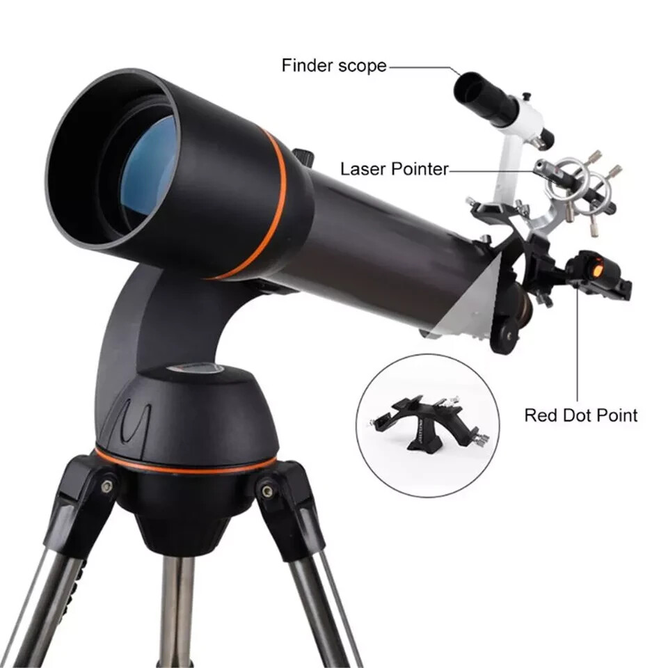 Multi-Function Finderscope Bracket Dual Finder Scope Mounting Bracket Telescope